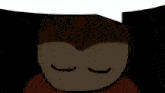 a cartoon drawing of a person with a speech bubble above their head