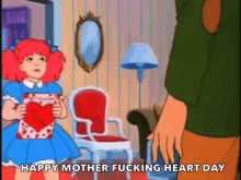 Happy Mother Fucking Heart Day Valentines Day GIF - Happy Mother Fucking Heart Day Valentines Day Jiz And The Mammograms GIFs