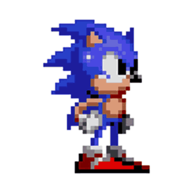 Sonic Hedgehog Sticker - Sonic Hedgehog Idle - GIF-ləri kəşf edin və