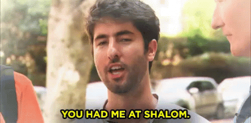 Romantic GIF - You Had Me At Shalom You Had Me At Goodbye Bye GIFs