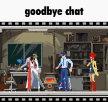 Cabanela Ghost Trick GIF - Cabanela Ghost Trick Goodbye Chat GIFs