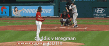 Gaddis V Bregman Guardians Baseball GIF - Gaddis V Bregman Guardians Baseball Cleveland Guardians GIFs