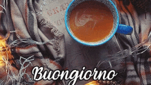 Buongiorno Natalizio Buon Dì Caffè Tè Caldo Svegliarsi Alzarsi GIF - Good Morning Tea Hot Coffe GIFs