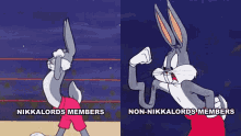 Nikkalords Bugs Bunny GIF - Nikkalords Bugs Bunny Bugs Bunny Muscle GIFs