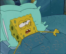 Spongebob Cant Sleep GIF