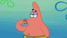 Patrick Star Spongebob GIF - Patrick Star Spongebob Play With Lips GIFs