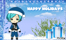 Kanata Shinkai Happy Holidays GIF - Kanata Shinkai Happy Holidays Christmas GIFs