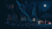 Kikis Delivery Service Moon GIF - Kikis Delivery Service Moon Friends GIFs