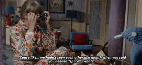 taylor swift: we are never ever getting back together.