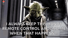 Yoda Lightsaber GIF - Yoda Lightsaber Starwars GIFs