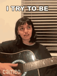 I Try To Be Good At It Rebecca Black GIF - I Try To Be Good At It Rebecca Black Cameo GIFs