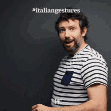 Italian Gestures Welcome Back GIF - Italian Gestures Welcome Back Hello GIFs