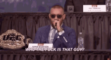 Conor Mcgregor Who The Fuck Is That Guy GIF - Conor Mcgregor Who The Fuck Is That Guy Ufc GIFs