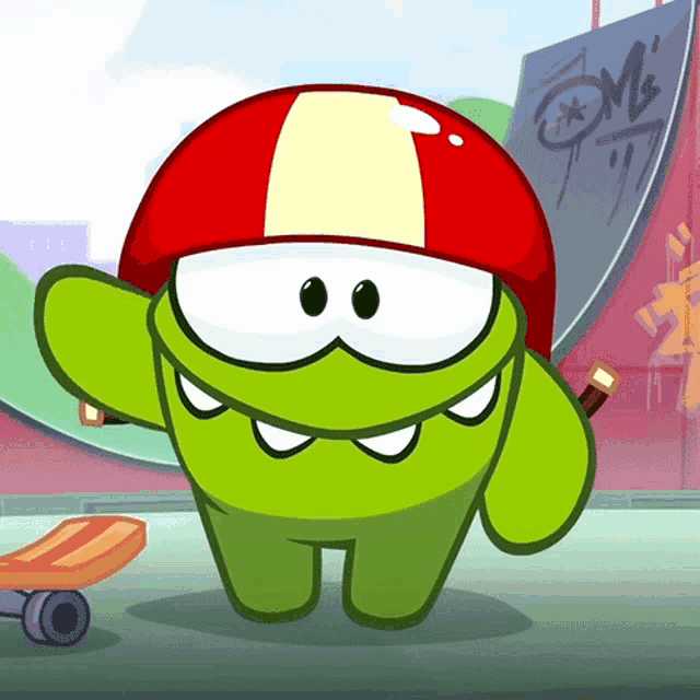 Check out this transparent Om Nom Stories - Hello Om Nom PNG image