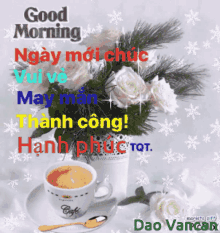 Good Morning Dao Vancan GIF - Good Morning Dao Vancan Coffee GIFs