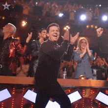 Clapping Declan Donnelly GIF - Clapping Declan Donnelly Britain'S Got Talent GIFs