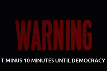 Warning T Minus GIF - Warning T Minus 10 Minutes GIFs