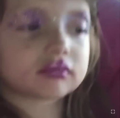 little girl in car seat meme