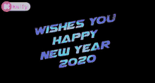 Wishes You Happy New Year2020 Gif GIF - Wishes You Happy New Year2020 2020 New Year GIFs