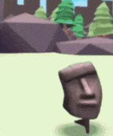 Moai Moai Statue GIF