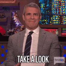 take a look andy cohen watch what happens live lets have a look lets watch it
