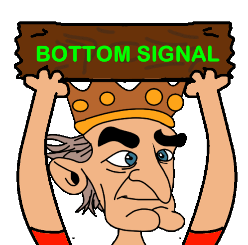 King Bottom Signal King Sticker - King Bottom Signal King Kingcoinsol Stickers