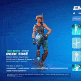 an icon series emote for geek time is shown