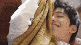 Yang Yang Woke Up And Smile Yang Yang Actor GIF - Yang Yang Woke Up And Smile Yang Yang Actor Yang Yang Chinese Actor GIFs