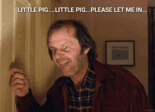 Little Pig Please Let Me In GIF