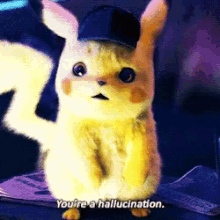Detective Pikachu GIF - Detective Pikachu Hallucination GIFs