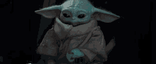Baby Yoda Puke Vomit Star Wars Mandalorian GIF - Baby Yoda Puke Vomit Star Wars Mandalorian GIFs