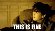 Suga This Is Fine GIF