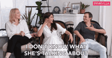 I Dont Know What Shes Talking About Jacqueline Fernandez GIF - I Dont Know What Shes Talking About Jacqueline Fernandez Ryan Fernandez GIFs