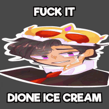 Fuck It Dione Ice Cream Dione GIF - Fuck It Dione Ice Cream Ice Cream Dione GIFs