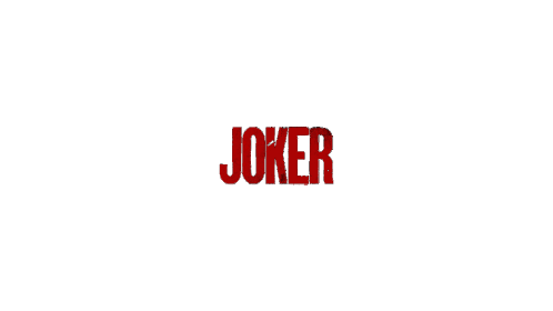 Joker Folie à Deux Title Card Sticker - Joker Folie à Deux Title Card Joker Stickers