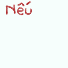 a blue background with the words to nho cau in red letters