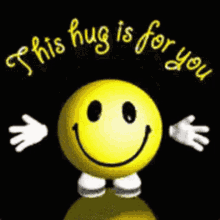Hugs And Kisses Jumping Emoji GIF - Hugs And Kisses Jumping Emoji This Hug Is For You GIFs