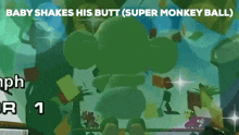 Baby Shakes His Butt Baby GIF - Baby Shakes His Butt Baby Super Monkey Ball GIFs