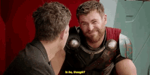 Thor Banner GIF - Thor Banner Is He Though GIFs