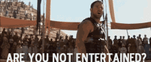 Are You Not Entertained GIF - Are You Not Entertained GIFs