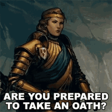 Are You Prepared To Take An Oath Meve GIF