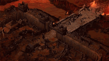 Castle On Fire The Witcher GIF - Castle On Fire The Witcher The Witcher Thronebreaker The Witcher Tales GIFs