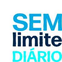 Sem Limite Diário Sem Limite Diario Sticker - Sem Limite Diário Sem Limite Diario Abrão Filho Stickers