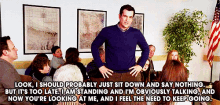11. Because Once You Get Going, Sometimes You Can’t Stop. GIF - Modern Family Ty Burrell Awkward GIFs