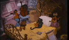 Scat Cat And Gang Aristocats GIF - Scat Cat And Gang Aristocats GIFs