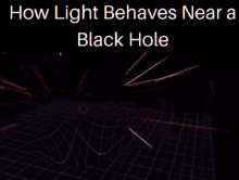 hawking light black hole einstein gravity