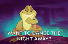 frog happy dance dance the night away