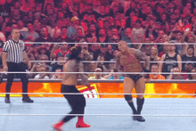 Randy Orton Roman Reigns GIF - Randy Orton Roman Reigns Rko GIFs