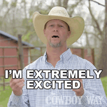 Im Extremely Excited Bubba Thompson GIF - Im Extremely Excited Bubba Thompson The Cowboy Way GIFs