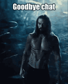 Aquaman Goodbye Chat GIF - Aquaman Goodbye Chat GIFs